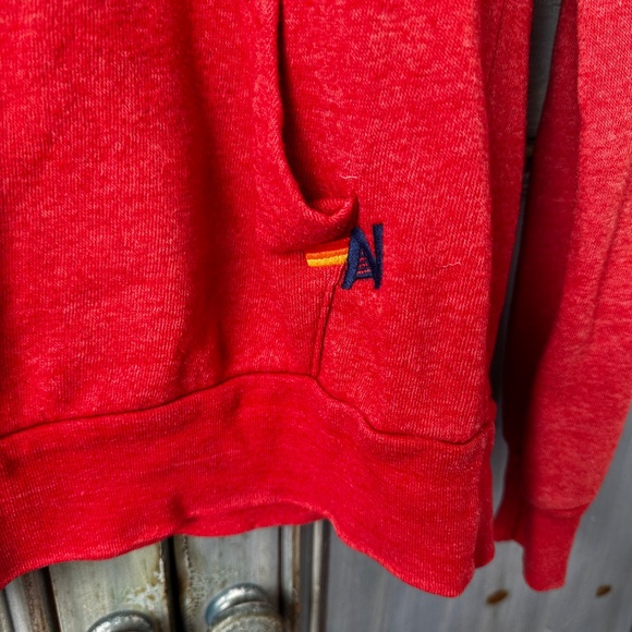 Aviator Nation California Dreaming Red Hoodie Size M - Picture 4 of 7